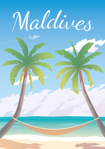 Maldives Islands Poster