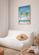 Load image into Gallery viewer, Maldives Islands Poster
