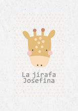 Load image into Gallery viewer, La jirafa Josefina
