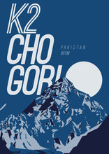 Load image into Gallery viewer, K2 Chogori Mountain
