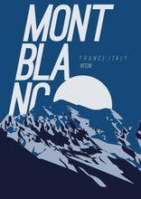 Load image into Gallery viewer, Mont Blanc Mountain
