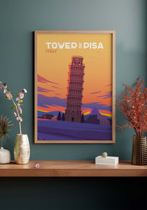 Tower of Pisa Poster