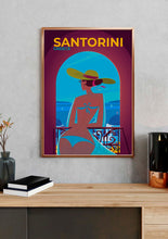 Load image into Gallery viewer, Santorini Póster
