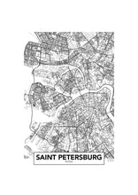 Load image into Gallery viewer, Mapa de San Petersburgo
