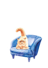Load image into Gallery viewer, Gato en el sofá
