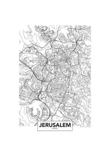 Load image into Gallery viewer, Mapa de Jerusalem
