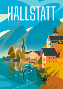 Hallstatt Póster