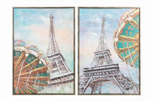 Load image into Gallery viewer, Set 2 cuadros Torre Eiffel
