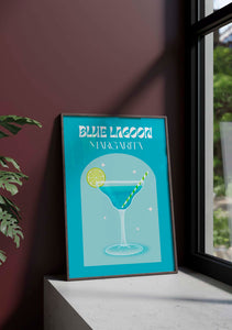 Blue Lagoon Margarita