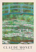 Load image into Gallery viewer, Bridge over a Pond of Water Lilies

