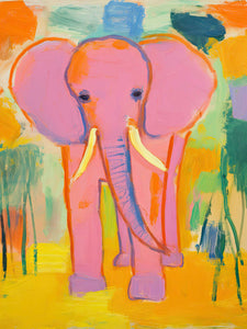 Elefante rosa