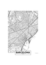 Load image into Gallery viewer, Barcelona map
