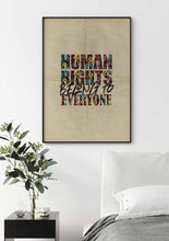 Load image into Gallery viewer, Human rights belong to everyone
