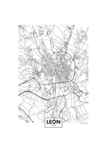Map Leon