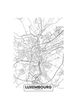 Load image into Gallery viewer, Luxembourg map
