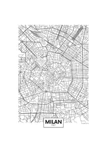 Milan map