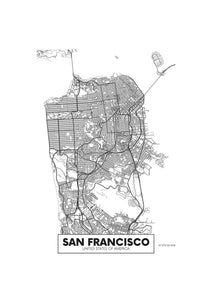 San Francisco map 