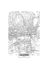 Load image into Gallery viewer, Zagreb Map
