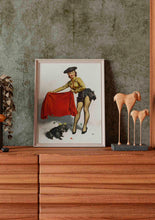 Load image into Gallery viewer, Pin Up Bullfighter
