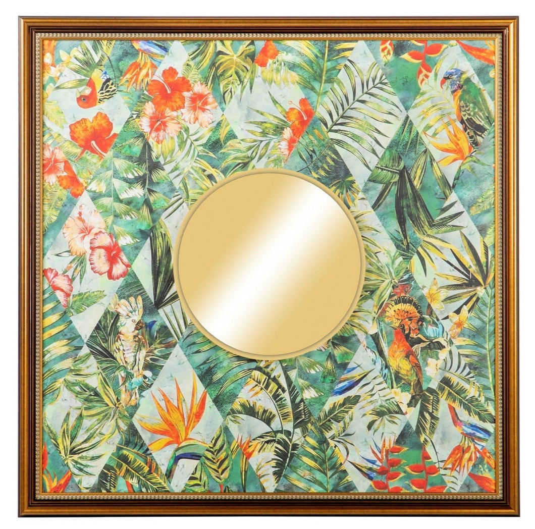 tropical mirror painting 