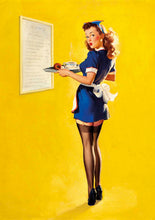 Load image into Gallery viewer, Pin Up Waitress
